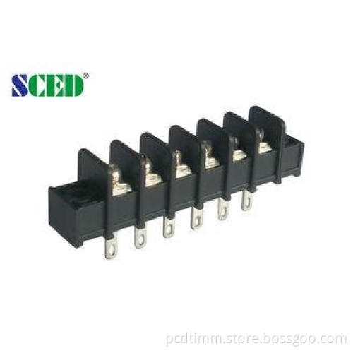 Electrical Barrier Terminal Block Connector 7.62mm Pitch Fo